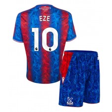 Crystal Palace Eberechi Eze #10 Hjemmedraktsett Barn 2024-25 Kortermet (+ korte bukser)